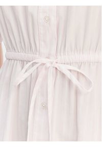 Tommy Jeans Sukienka koszulowa DW0DW20617 Różowy Regular Fit. Kolor: różowy. Materiał: bawełna. Typ sukienki: koszulowe #5