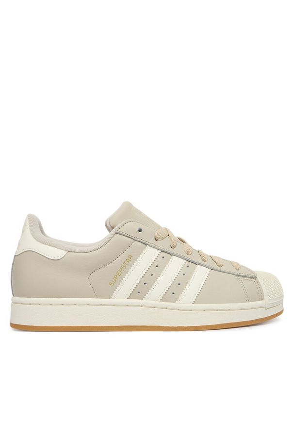 Adidas - Sneakersy adidas. Kolor: beżowy. Model: Adidas Superstar