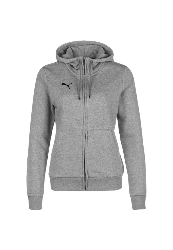 Kurtka Puma Wmns Teamgoal 23 Casuals Hooded Jacket, Kobiety. Kolor: wielokolorowy, szary, czarny. Materiał: bawełna, materiał. Sport: piłka nożna