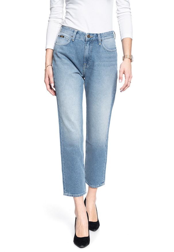 Lee - SPODNIE DAMSKIE LEE REGULAR STRAIGHT 90'S CAROL WORN CALLIE L30JGAZM 112106462