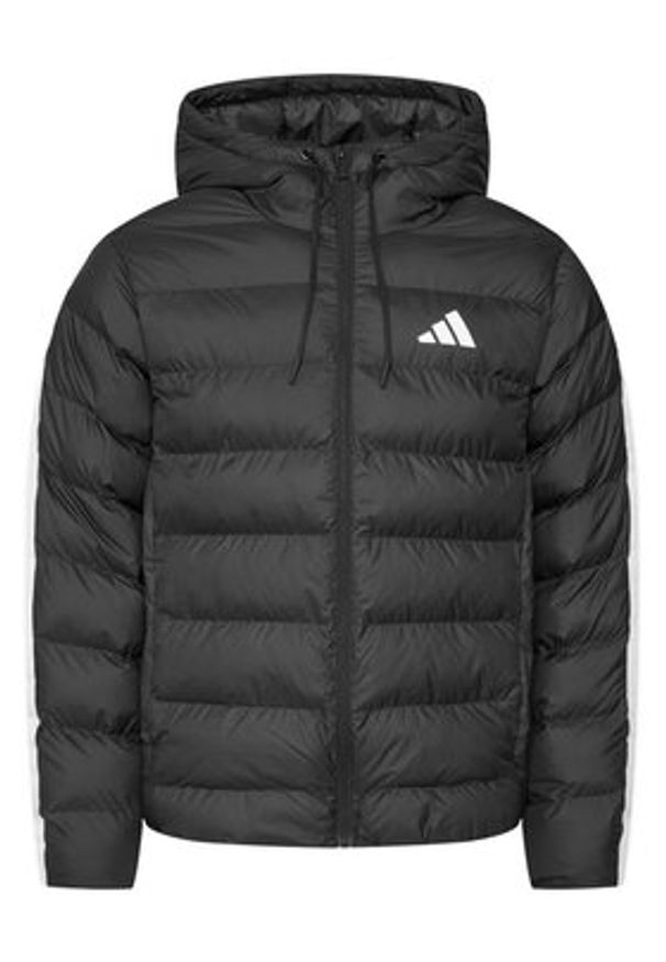 Adidas - adidas Kurtka zimowa Essentials Climawarm 3-Stripes JM8355 Czarny Regular Fit. Kolor: czarny. Materiał: syntetyk. Sezon: zima