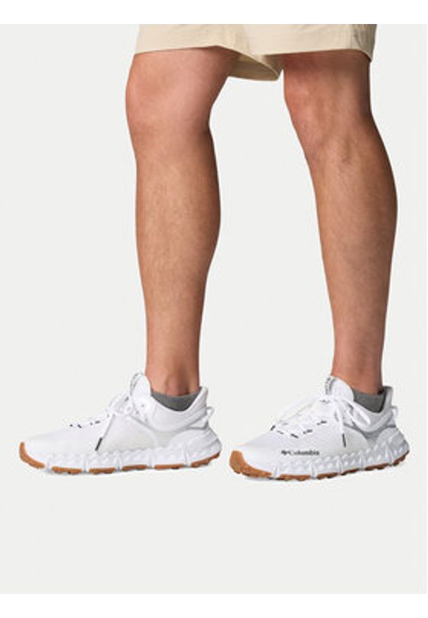 columbia - Columbia Sneakersy Voyager Flx 2109391 Biały. Kolor: biały. Materiał: materiał