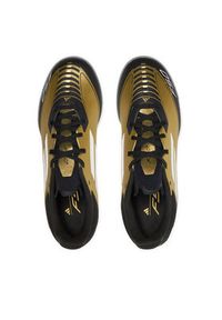 Adidas - adidas Buty do piłki nożnej F50 League Messi Turf IG9282 Złoty. Kolor: złoty. Materiał: skóra