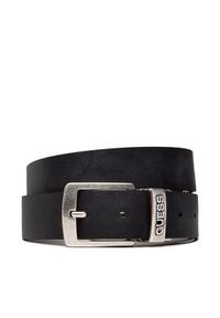 Guess Pasek Męski Reversible Belt M3RZ12 L0S80 Czarny. Kolor: czarny. Materiał: skóra #2