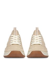 Rieker Sneakersy 44562-62 Beżowy. Kolor: beżowy. Materiał: materiał #7