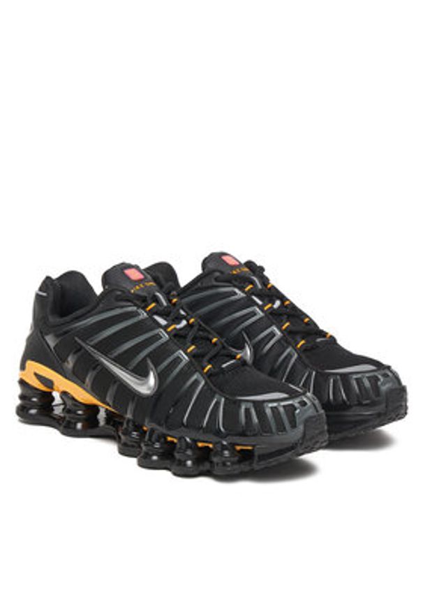 Nike Sneakersy Shox TL IF7119 001 Czarny. Kolor: czarny. Materiał: materiał