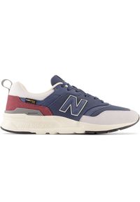 Buty męskie New Balance CM997HWK – multikolor. Okazja: na co dzień. Kolor: wielokolorowy. Materiał: guma, syntetyk, materiał, skóra. Szerokość cholewki: normalna. Wzór: nadruk