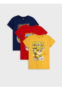 Sinsay - Koszulki 3 pack PAW Patrol - wielobarwny. Długość rękawa: krótki rękaw. Długość: krótkie