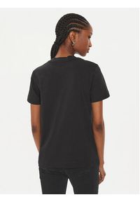 Calvin Klein Jeans T-Shirt Satin Applique J20J223925 Czarny Regular Fit. Kolor: czarny. Materiał: bawełna #3