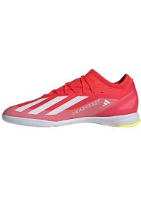 Adidas - Buty piłkarskie adidas X Crazyfast League In IF0704 czerwone. Zapięcie: sznurówki. Kolor: czerwony. Materiał: syntetyk, guma. Sport: piłka nożna #4