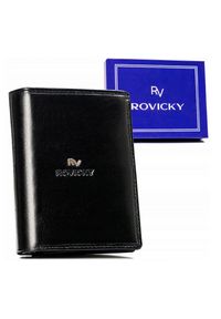 ROVICKY - Portfel skórzany Rovicky RV-75699-BCA czarny. Kolor: czarny. Materiał: skóra #1