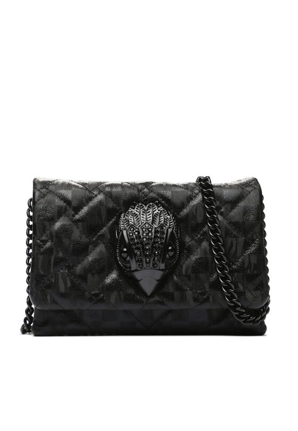 Kurt Geiger Torebka 690-Leather Mini Kensington 9086605909 Czarny. Kolor: czarny