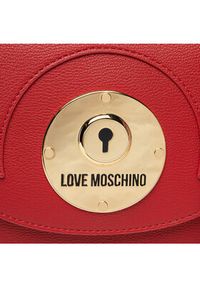 Love Moschino - LOVE MOSCHINO Torebka JC4136PP1FLP0500 Czerwony. Kolor: czerwony. Materiał: skórzane #5