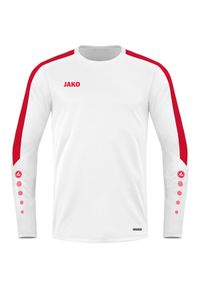 Dziecięca bluza dresowa Jako Power. Kolor: czerwony, biały, wielokolorowy. Materiał: dresówka. Długość rękawa: długi rękaw #1