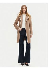 Guess Płaszcz przejściowy W5RL19 WGVR2 Beżowy Regular Fit. Kolor: beżowy. Materiał: syntetyk #5