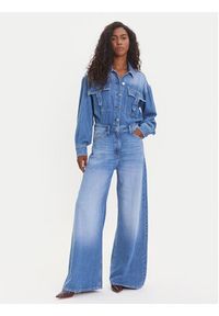 Guess Kombinezon W5YD58 D5B94 Niebieski Regular Fit. Kolor: niebieski. Materiał: syntetyk #2