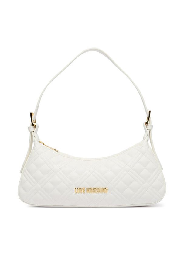 Love Moschino - LOVE MOSCHINO Torebka JC4142PP0OLA0100 Biały. Kolor: biały. Materiał: skórzane