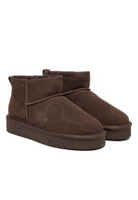 Pepe Jeans Śniegowce Dissy Young W PLS50536 Brązowy. Kolor: brązowy. Materiał: zamsz, skóra #4