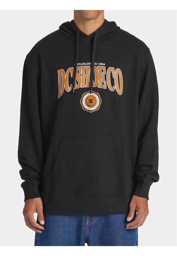 DC Shoes Bluza Tuition Otlr ADYSF03112 Czarny Regular Fit. Kolor: czarny. Materiał: bawełna