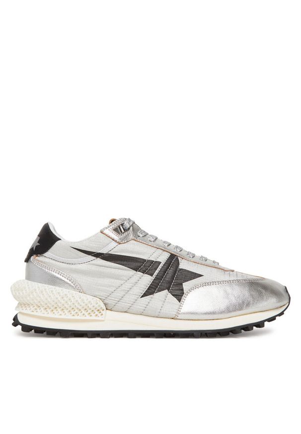 Sneakersy GOLDEN GOOSE. Kolor: srebrny