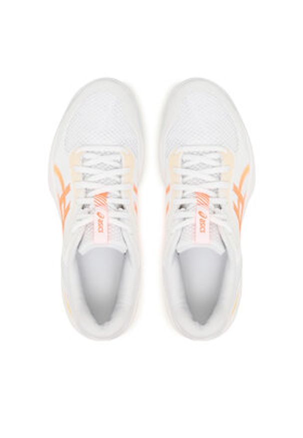 Asics Buty halowe Gel-Task 4 1072A106 Biały. Kolor: biały. Materiał: materiał