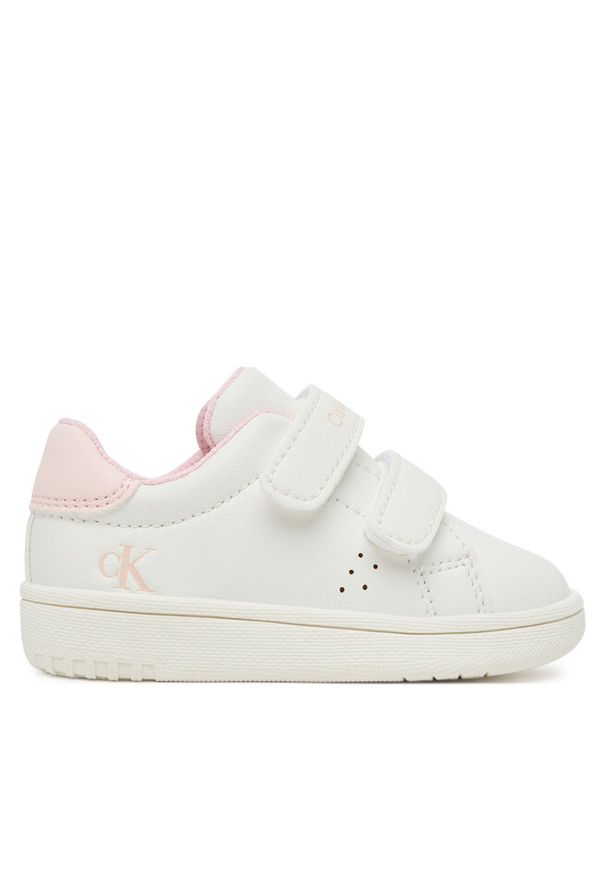 Sneakersy Calvin Klein. Kolor: biały