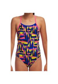 FUNKITA - Strój do pływania dziewczęcy Funkita Spike Me - Twisted. Kolor: wielokolorowy