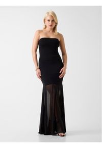 Marciano Guess Sukienka wieczorowa G6GK55 Z0664 Czarny Regular Fit. Kolor: czarny. Materiał: wiskoza. Styl: wizytowy #1