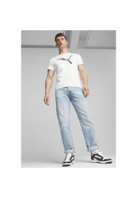 Puma - Buty do chodzenia męskie PUMA Rebound V6 Low. Kolor: biały, wielokolorowy, czarny. Sport: turystyka piesza