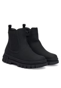 TOMMY HILFIGER - Tommy Hilfiger Botki T3X5-34130-1355999 D Czarny. Kolor: czarny