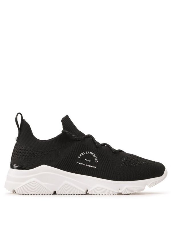 Karl Lagerfeld - KARL LAGERFELD Sneakersy KL51638 Czarny. Kolor: czarny. Materiał: materiał