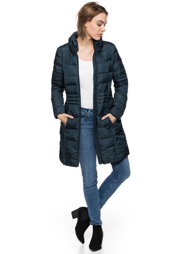 Lee - SPODNIE DAMSKIE LEE SCARLETT BLUE PEPPER L526WMUX