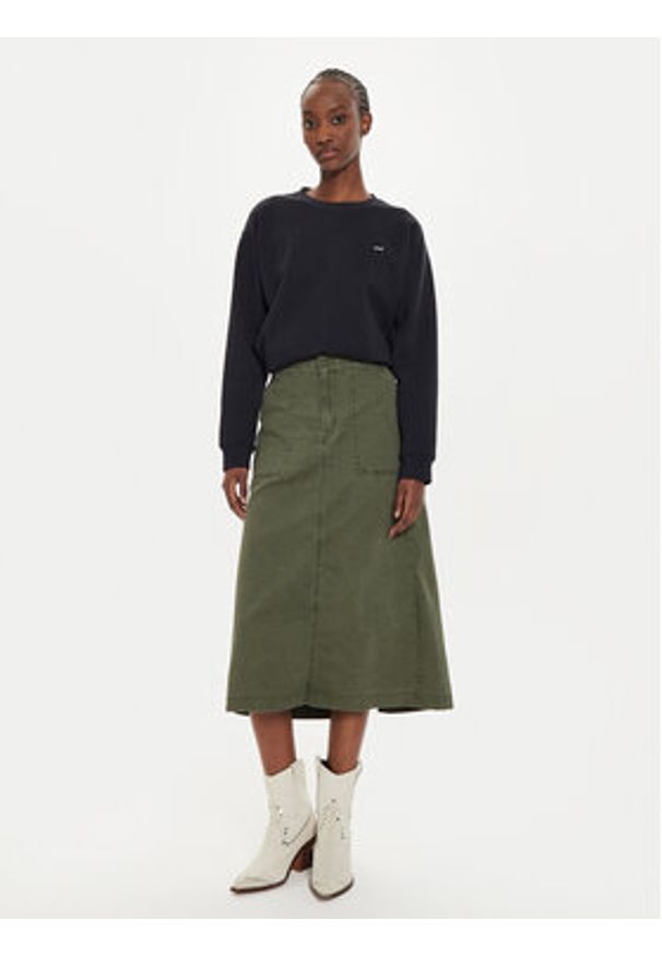 Levi's® Bluza Everyday A5942-0004 Czarny Regular Fit. Kolor: czarny. Materiał: syntetyk, bawełna