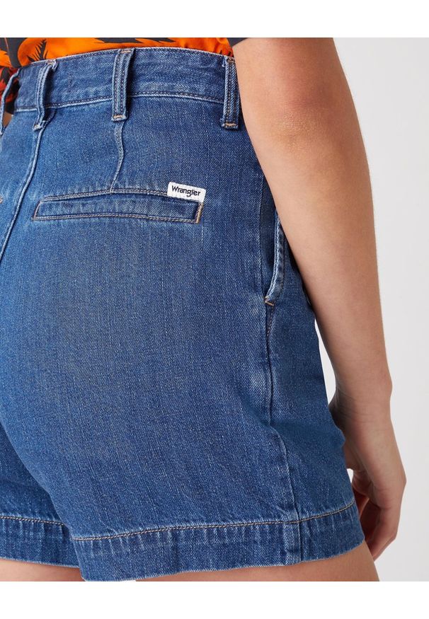 Wrangler - DAMSKIE SZORTY WRANGLER MOM CHINO SHORT LAKE SIDE W23E-ZB-26K 112127909