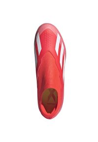 Adidas - Buty piłkarskie adidas X Crazyfast League Ll IF0695 czerwone. Kolor: czerwony. Materiał: syntetyk, guma. Sport: piłka nożna #4