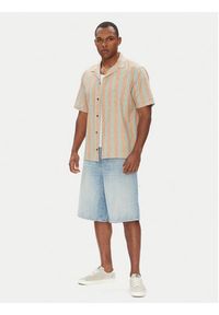 Quiksilver Koszula Sunset Song EQYWT04610 Beżowy Regular Fit. Kolor: beżowy. Materiał: bawełna
