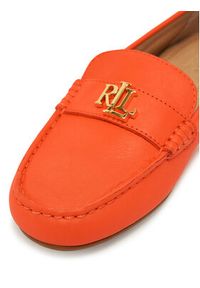 Lauren Ralph Lauren - LAUREN RALPH LAUREN Mokasyny 802852847023 Pomarańczowy. Kolor: pomarańczowy. Materiał: skóra #5