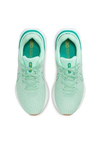 Buty Nike React Infinity Run Flyknit 3 W DD3024-301 zielone. Kolor: zielony. Materiał: syntetyk. Szerokość cholewki: normalna. Sport: bieganie #9