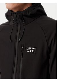 Reebok Kurtka przejściowa RCC00095 Czarny Regular Fit. Kolor: czarny. Materiał: syntetyk #5