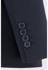 Pako Lorente - PAKO LORENTE – Granatowa marynarka garniturowa. Okazja: na studniówkę. Kolor: niebieski. Materiał: poliester, wiskoza, elastan. Styl: młodzieżowy, klasyczny #4
