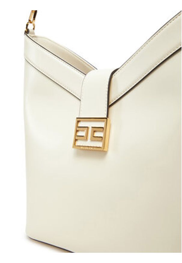 Elisabetta Franchi Torebka BS-19A-51E2-V400 Écru. Materiał: skórzane