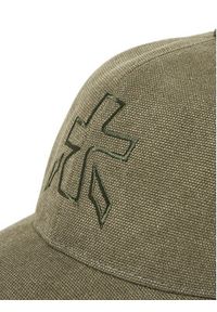 Premiata Czapka z daszkiem Ball 14 Khaki. Kolor: brązowy. Materiał: materiał, bawełna #3