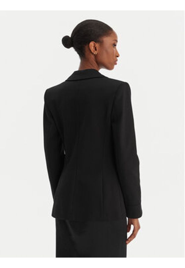 Versace Jeans Couture Marynarka 80HAQ750 J0092 Czarny Regular Fit. Kolor: czarny. Materiał: syntetyk