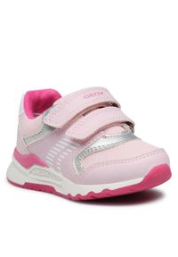 Geox Sneakersy B Pyrip Girl B264XA0BC14C0550 M Różowy. Kolor: różowy