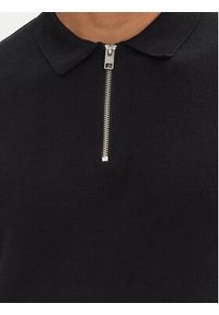Jack & Jones - Jack&Jones Polo Troy 12269617 Czarny Relaxed Fit. Typ kołnierza: polo. Kolor: czarny. Materiał: bawełna #4