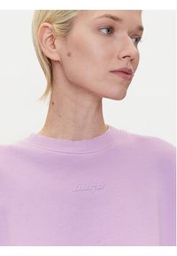 Hugo - HUGO Bluza Derissa_B 50545035 Różowy Relaxed Fit. Kolor: różowy. Materiał: bawełna #5