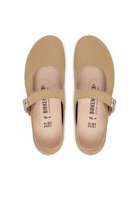 Birkenstock Baleriny Santa Clarita 1031613 Beżowy. Kolor: beżowy. Materiał: skóra #4