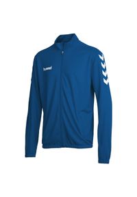 Bluza sportowa dla dorosłych Hummel Core Poly Jacket. Kolor: niebieski