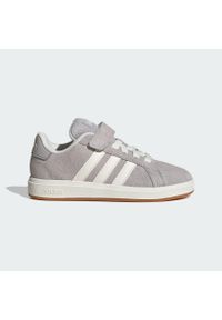 Adidas - Buty Grand Court 00s Kids. Kolor: biały, wielokolorowy, szary, brązowy
