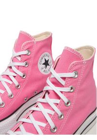 Converse Trampki Chuck Taylor All Star Lift Platform HI A08216C Różowy. Kolor: różowy. Materiał: materiał. Obcas: na platformie #5